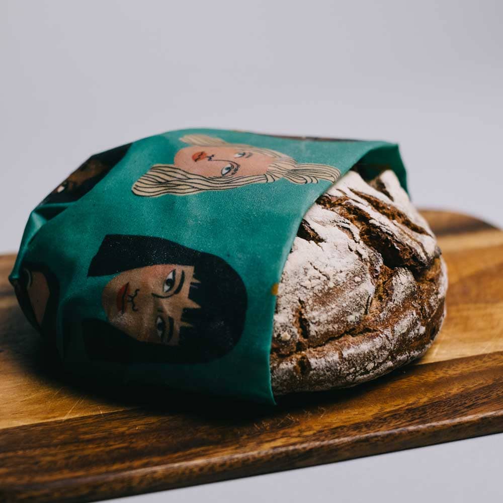 Bio Bienenwachstuch Set - Women Edition - natürliche und wiederverwendbare Frischhaltefolie