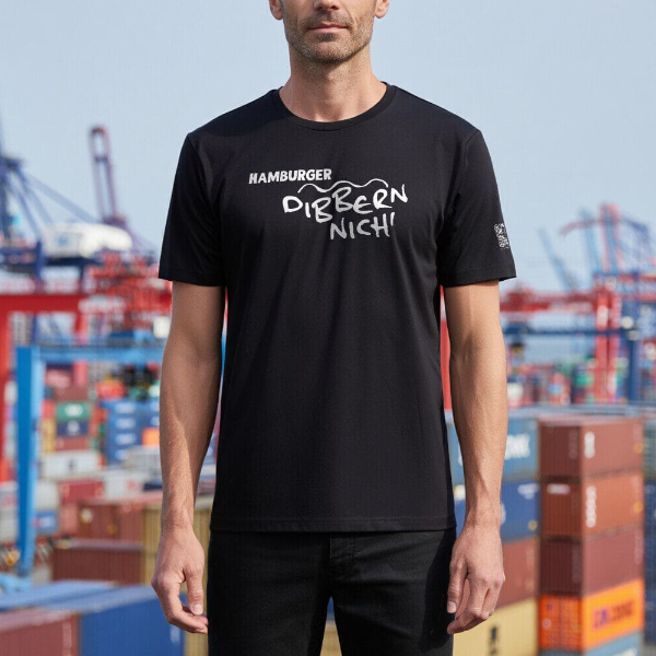 Hamburg T-Shirt HAMBURGER DIBBERN NICH' in 3 Farben