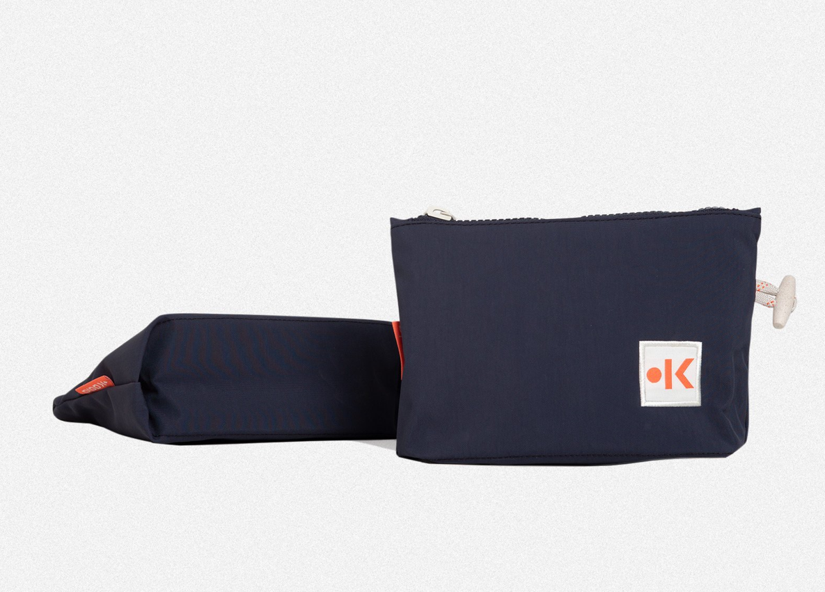 TUULA Kosmetiktasche - Blueish Black