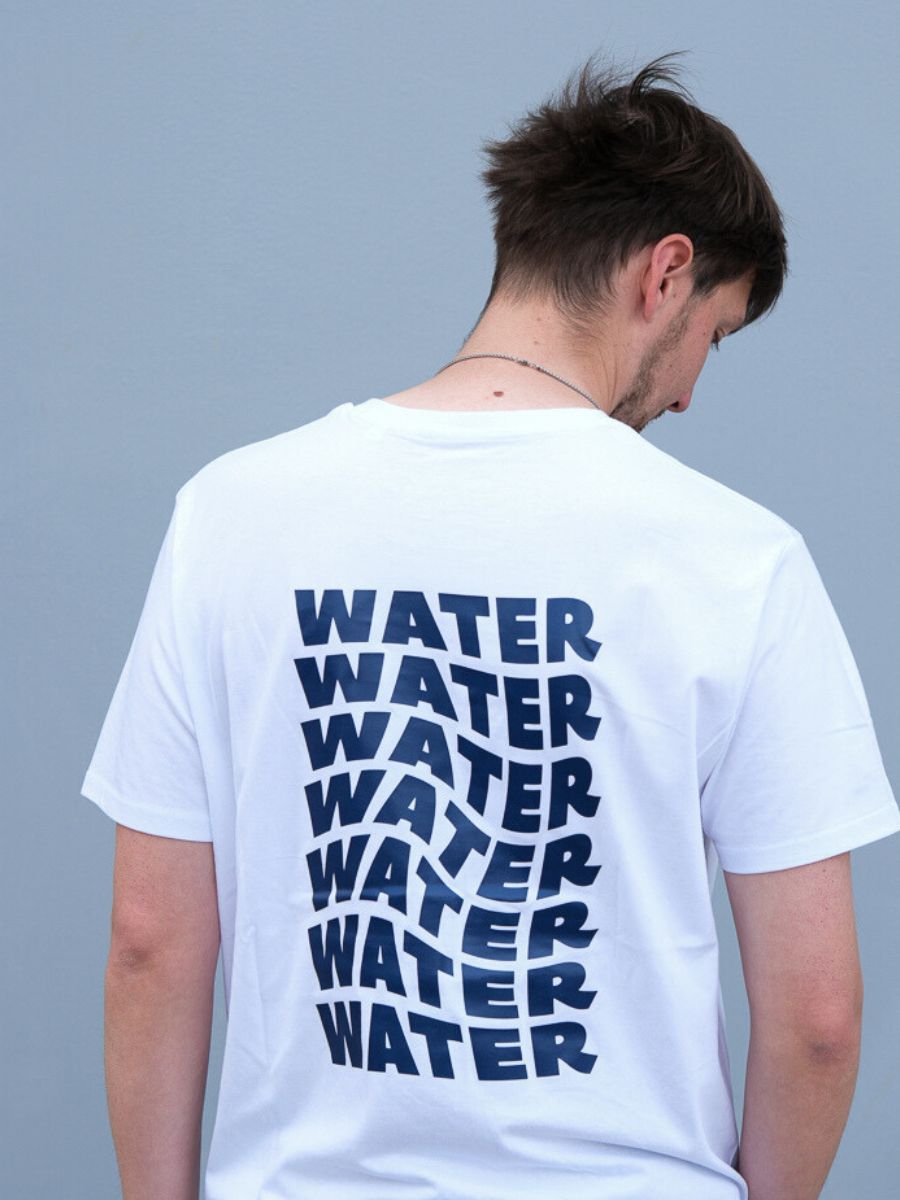 Viva con Agua T-Shirt WATER Rückenprint