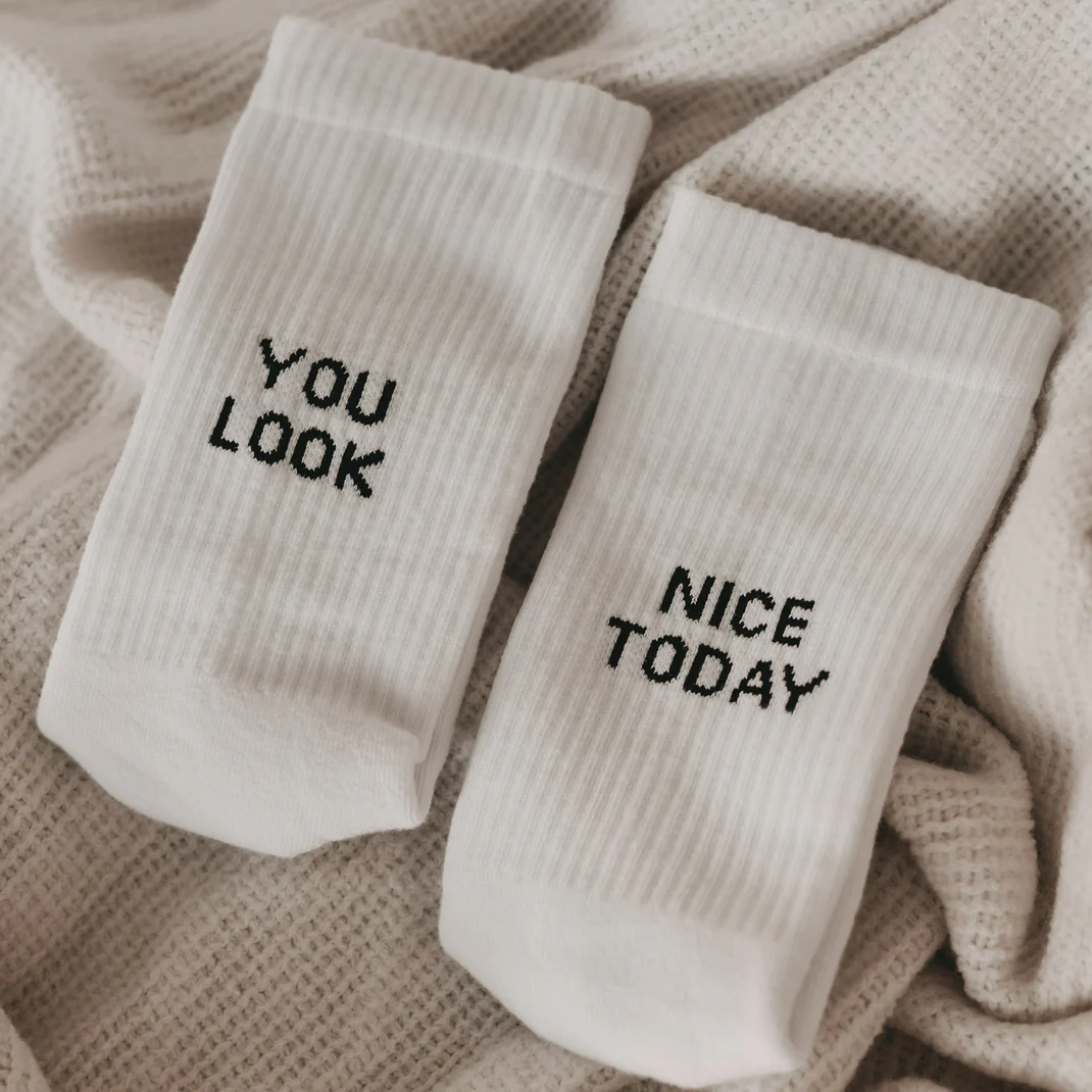 Socken You look nice today Gr. 39-42