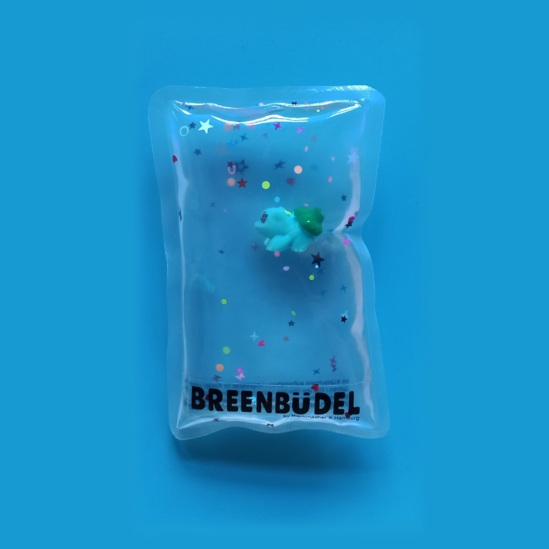  BREENBÜDEL Kühlkissen - Motiv Pokemon blau