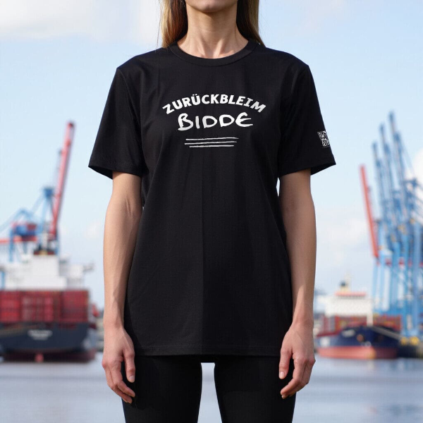 Hamburg T-Shirt ZURÜCKBLEIM, BIDDE in 3 Farben