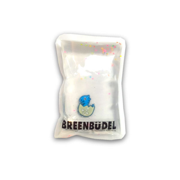  BREENBÜDEL Kühlkissen - Motiv Dino im Ei