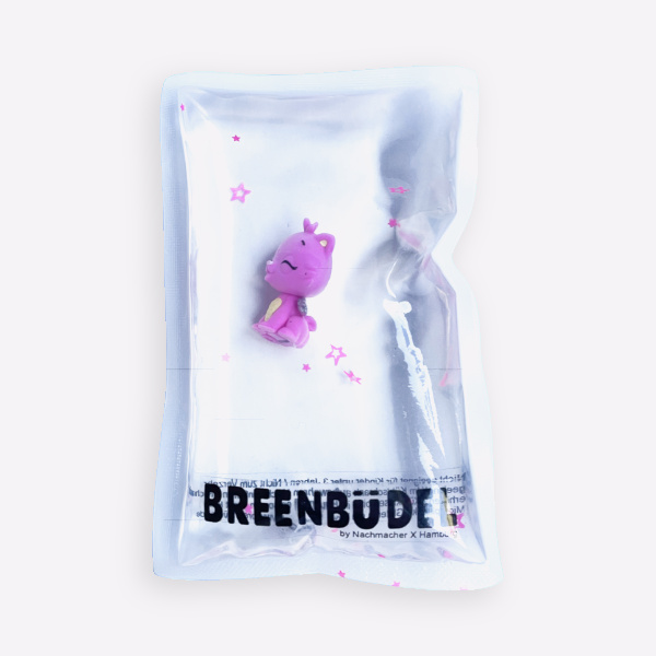 BREENBÜDEL Kühlkissen Motiv Hatchimal Katze pink