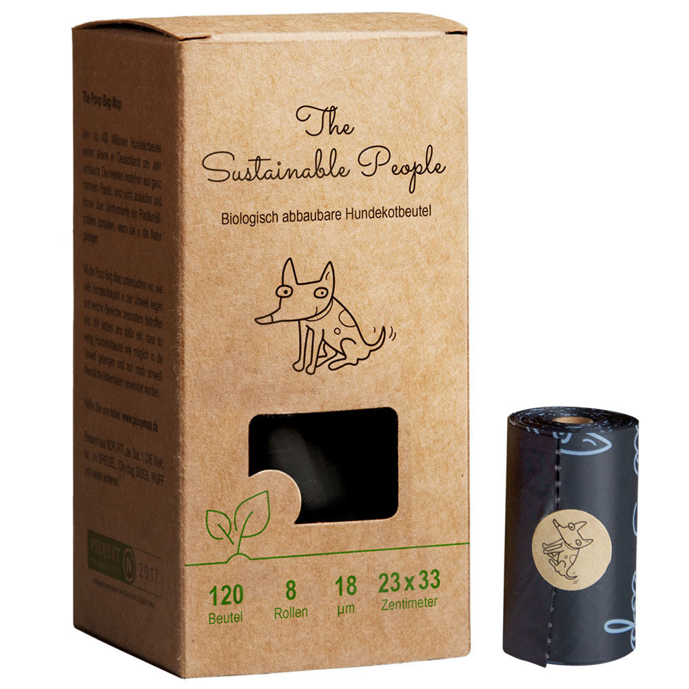 BIOBASIERTE HUNDEKOTBEUTEL - Standardbeutel (biologisch abbaubar)