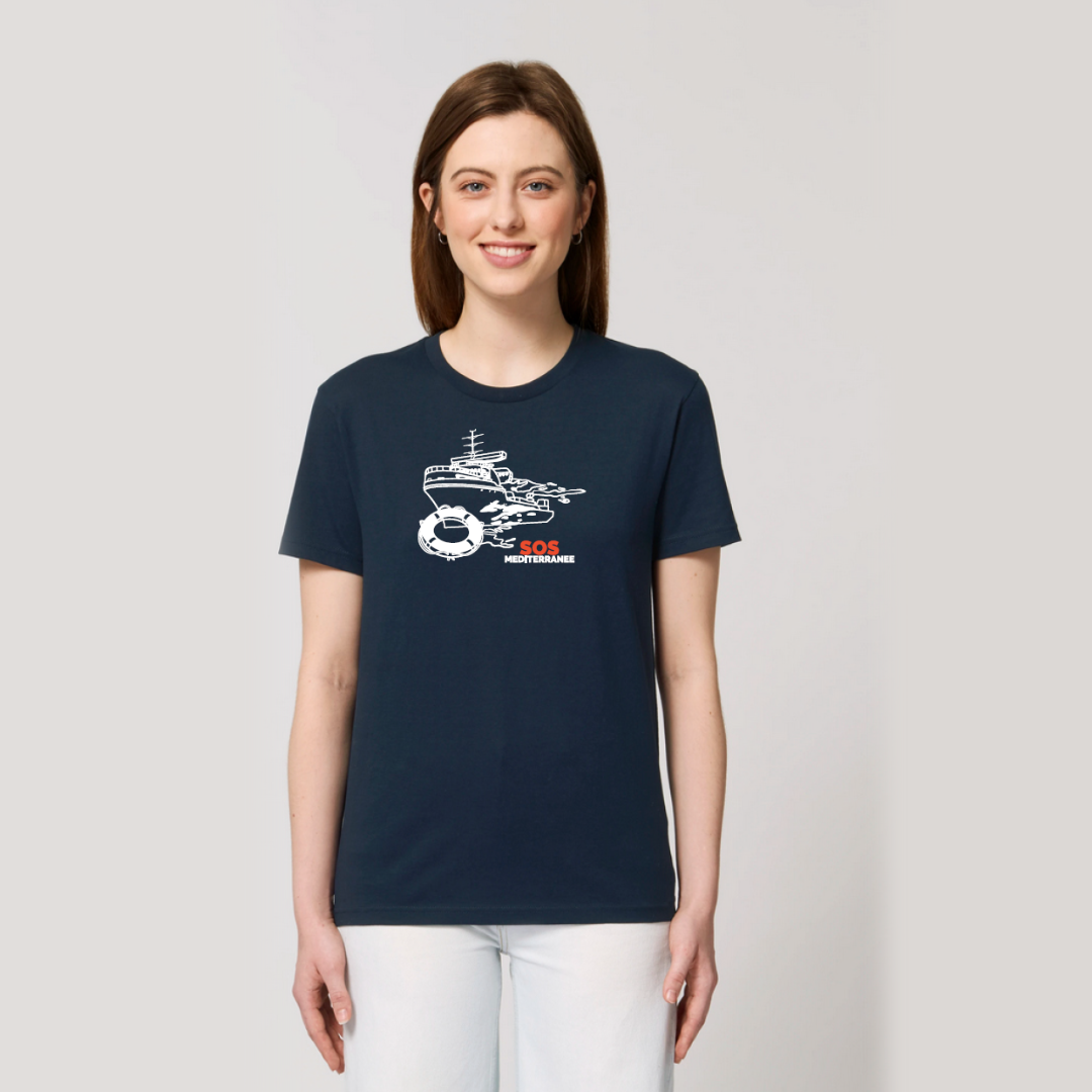 Unisex T-Shirt OCEAN VIKING aus Biobaumwolle in zwei Farben
