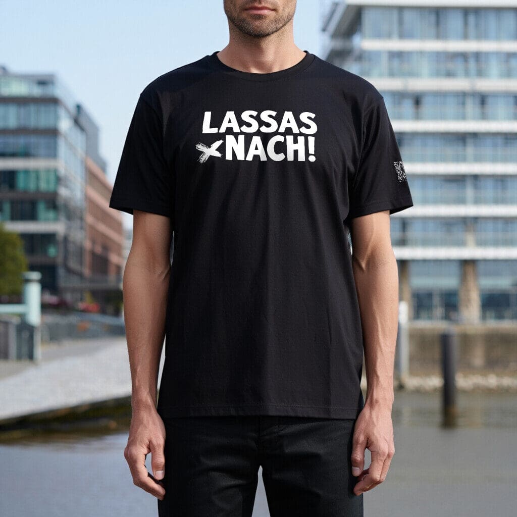 Hamburg T-Shirt LASSAS NACH! in 3 Farben