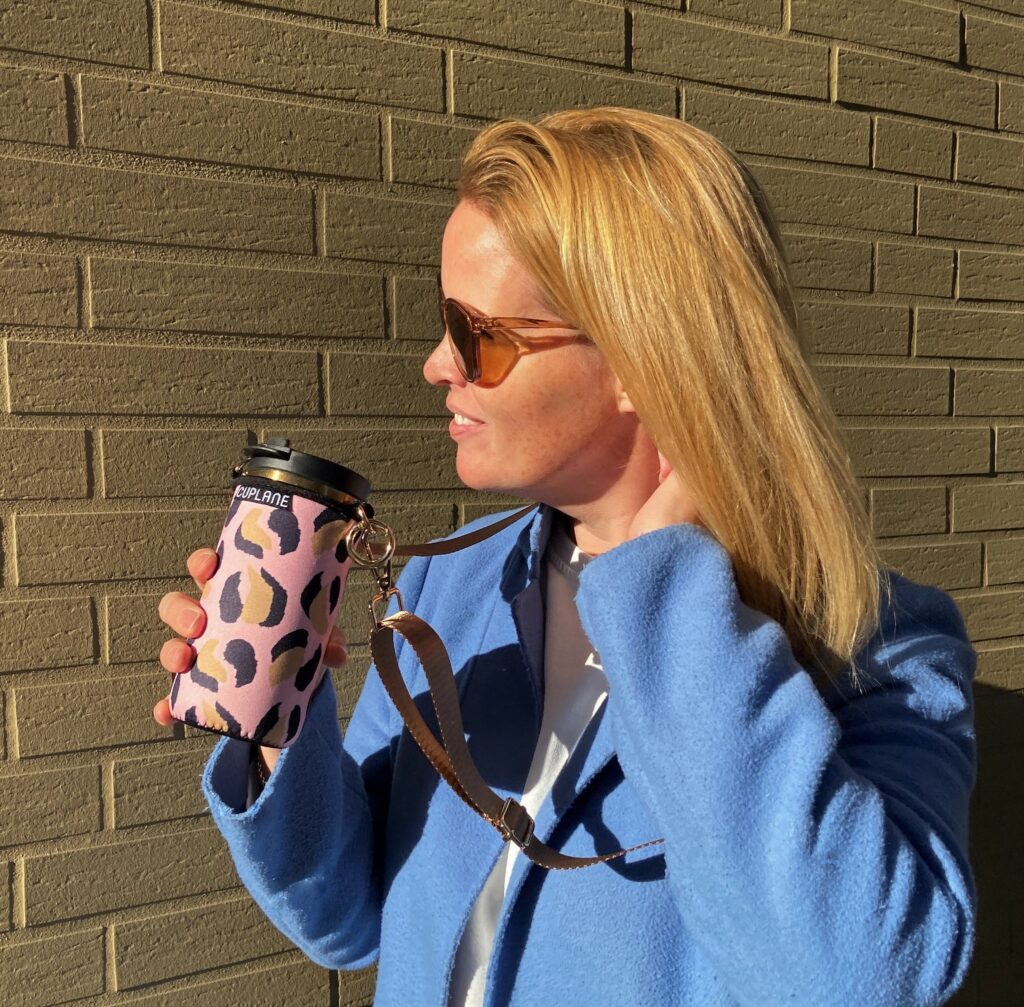 PINK LEO Set - Becher zum Umhängen - CUPLANE
