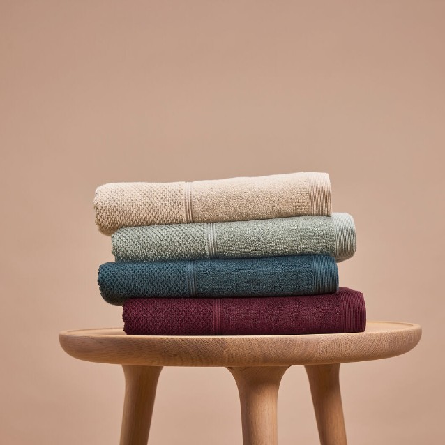 Hochwertiges Handtuch Set aus Naturfasern