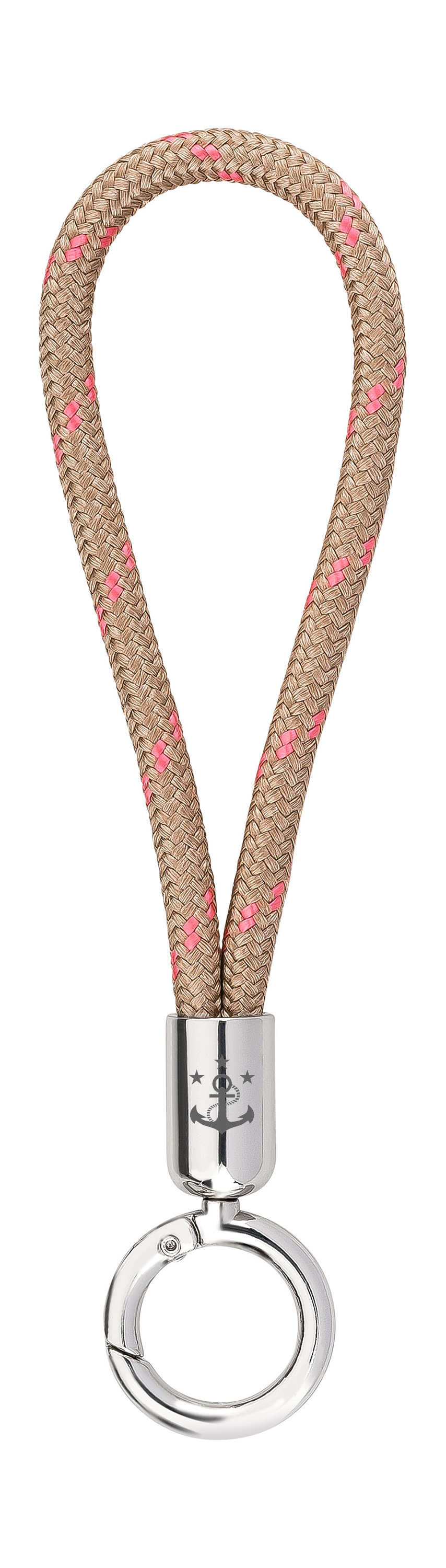 SKIPPER Schlüsselband - Farbe Beige-Rosé