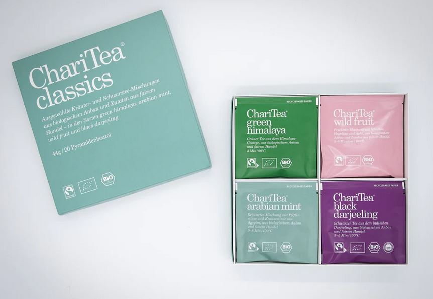 GESCHENKBOX CLASSICS ChariTea - Bio & Fairtrade