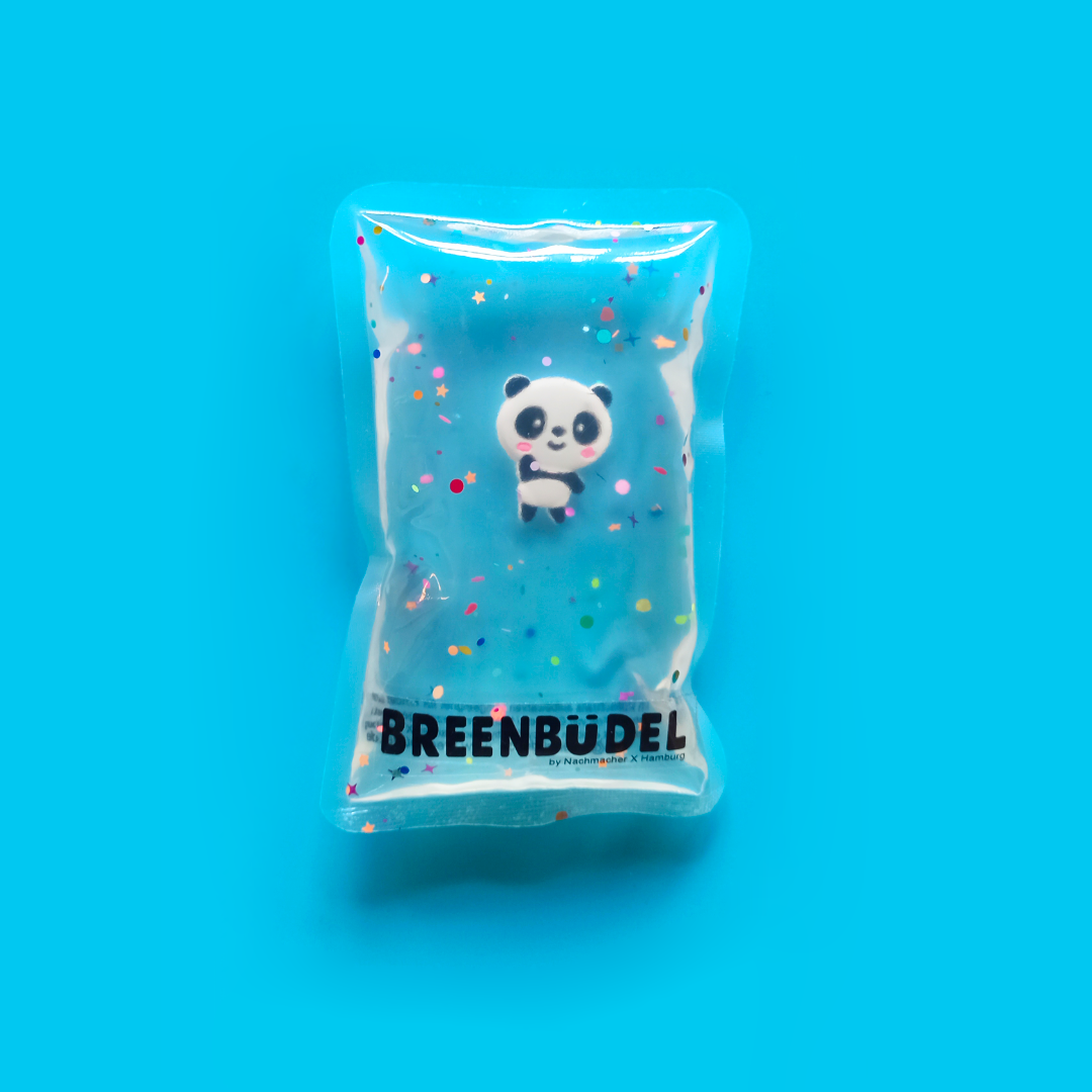  BREENBÜDEL Kühlkissen - Motiv Panda winkend