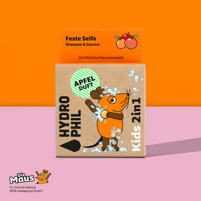 Kinder Shampoo & Dusche Fruchtiger Apfel - mit der Maus