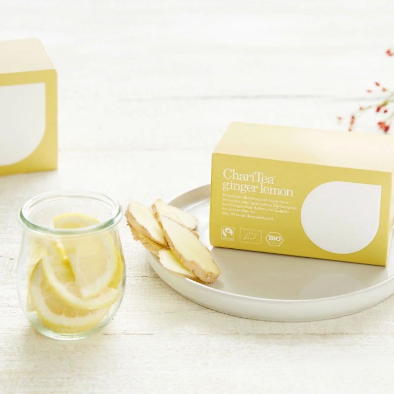 GINGER LEMON ChariTea - Bio & Fairtrade 