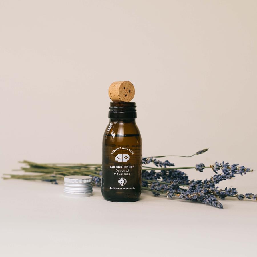 GOLDGRÜBCHEN - Gesichtsöl mit Lavendel