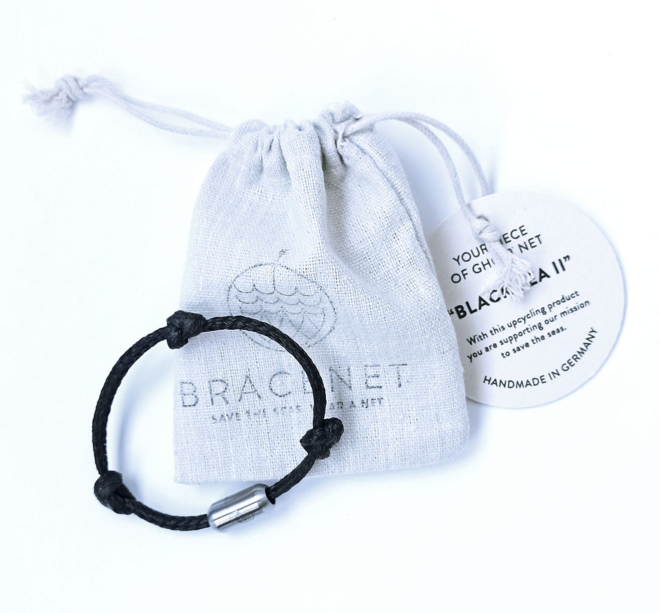 BLACK SEA II Bracenet - Verschluss Silber