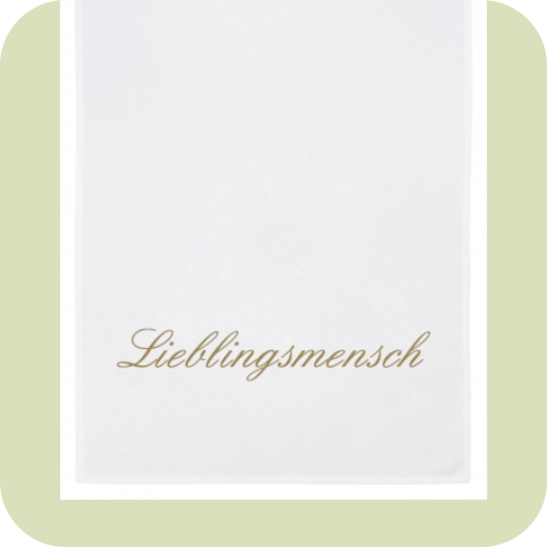 LIEBLINGSMENSCH - Geschirrtuch 